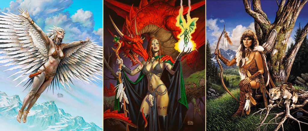 Clyde Caldwell - Fantasy Illustrations