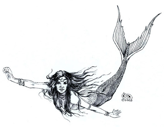 mermaid_drawing