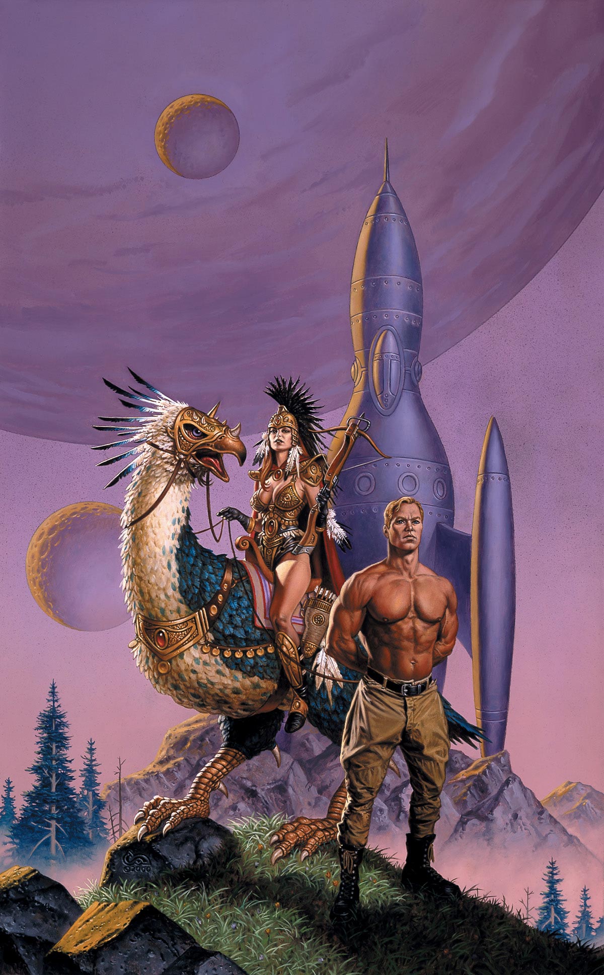 Clyde caldwell art