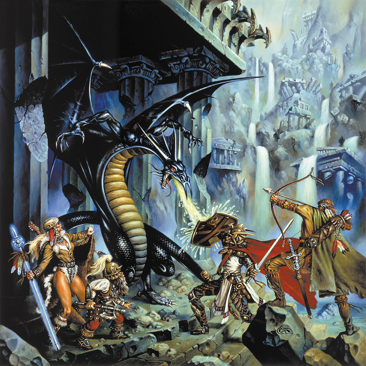 dragonlance books dragon description