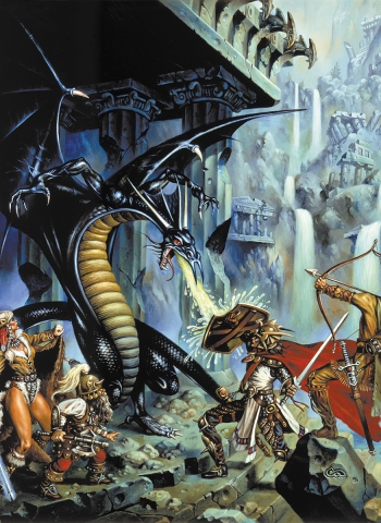 DRAGONS OF DESPAIR PRINT-New! DRAGONS OF DESPAIR PRINT-New!